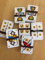 Spielkarten Jasskarten gemischt guter Zustand