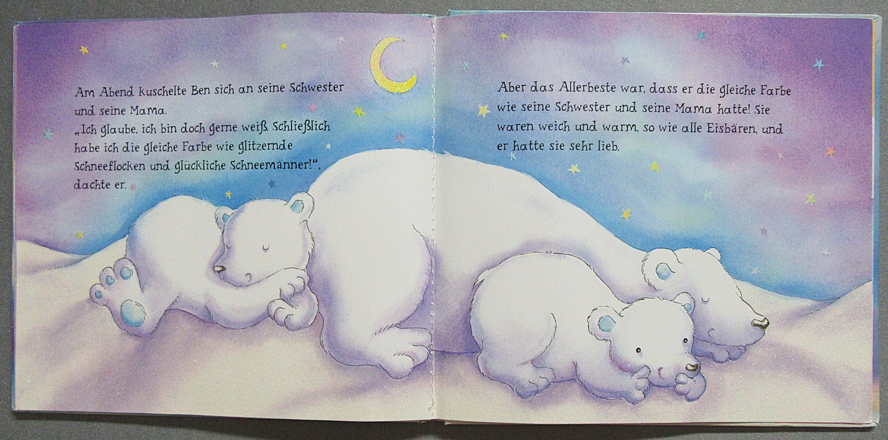 Bücher: Der Eisbär und der Regenbogen - ein Glitzerbuch – Gebraucht aus Auenstein von Padabimbim 6