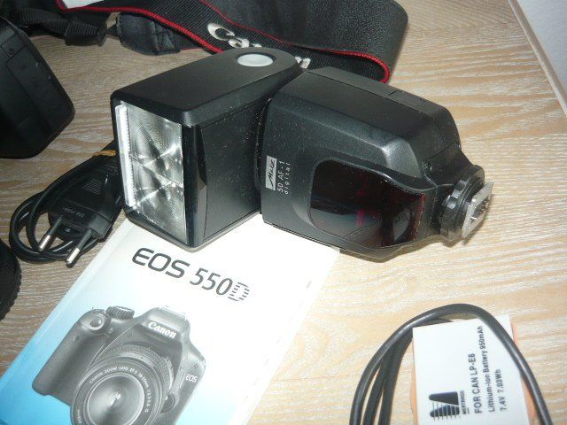 Canon Fotocamera: Canon EOS 550D, mit Zubehör – Usato da Koblenz venduto da Boerse6 4