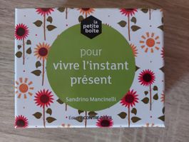 Cartes oracle -  vivre l'instant présent