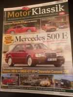 Motor Klassik 9/15 MG B V8 Alfasud GS W124 500 E Panda xa