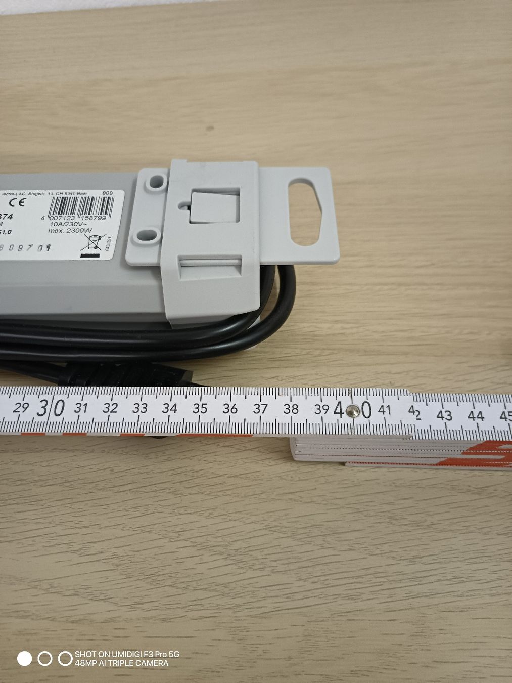 Stecker: Strom Adapter Steckleiste mit 5 Verteiler  – Neu (gemäss Beschreibung) aus Aarwangen von to-hirschi 3