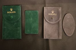 Rolex Reiseetui Uhrenetui 2x Original Grün & Grau