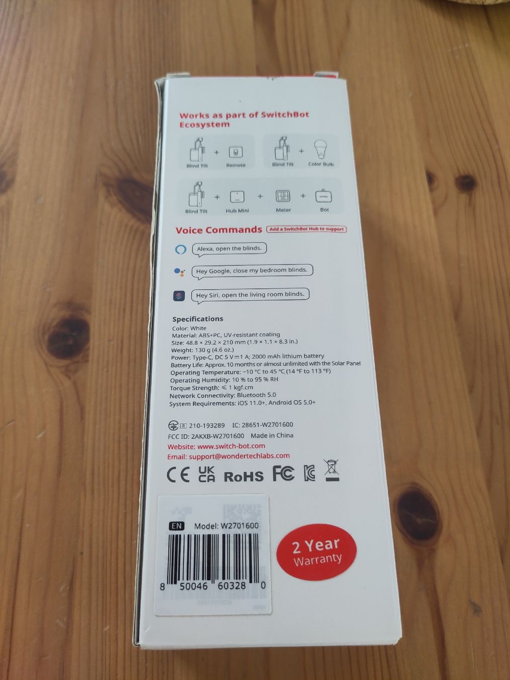 Switchbot Sistema di controllo: Switchbot blind tilt (automatisation des stores) – Nuovo (secondo la descrizione) da Fribourg venduto da Mistercactus 2