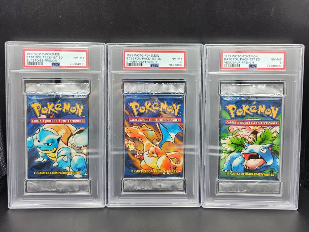 Psa 8 Pokemon Booster 1. Edition FR Trio Kaufen auf Ricardo