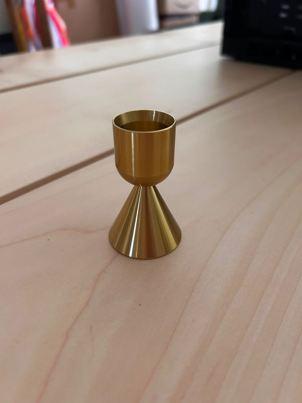 Portacandele: 24 Kerzenständer gold – Nuovo e nell'imballaggio originale da Luzern venduto da colline95 1