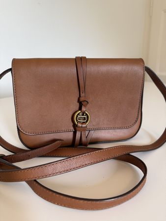 Massimo Dutti Crossbody Tasche cognac/braun – Schultertasche
