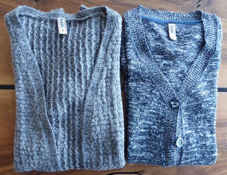 2 Strickjacken Multiblu Grösse M