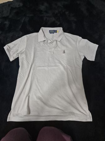 Kein Polo Ralph Lauren Poloshirt grau Grösse S