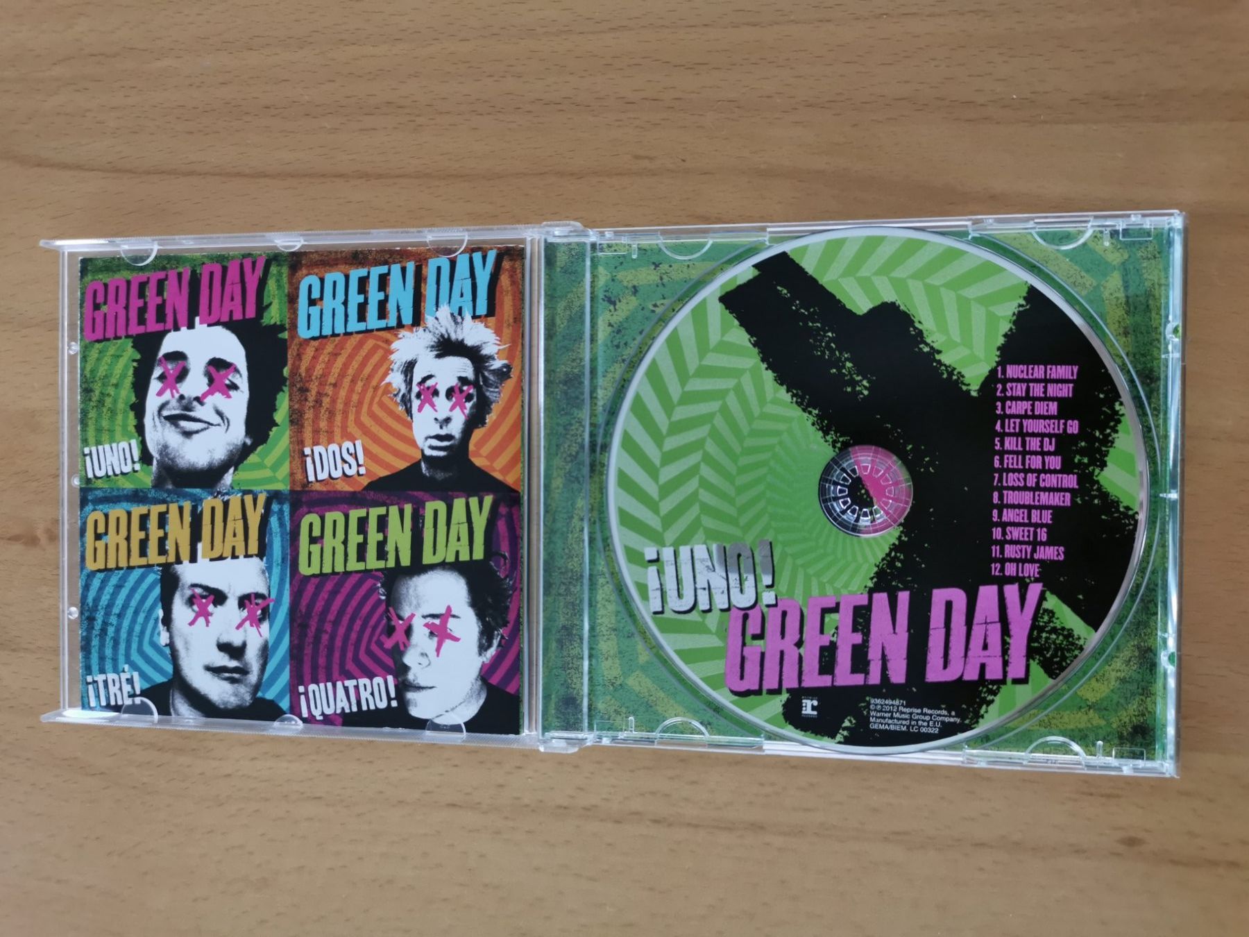 CD: Green Day – ¡Uno! – Usato da St.Gallen venduto da Tamal0204 2