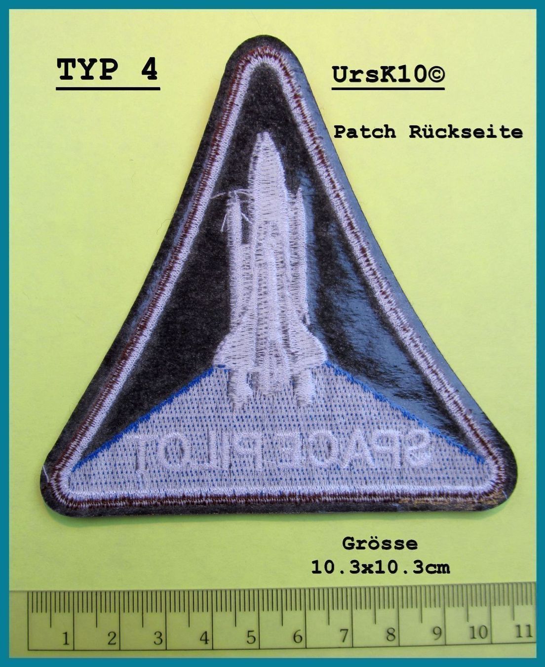 NASA Plaketten & Abzeichen: Flying Patch / Badge Airforce Astronaut – Neu und originalverpackt aus St. Margarethen TG von ursk10 1