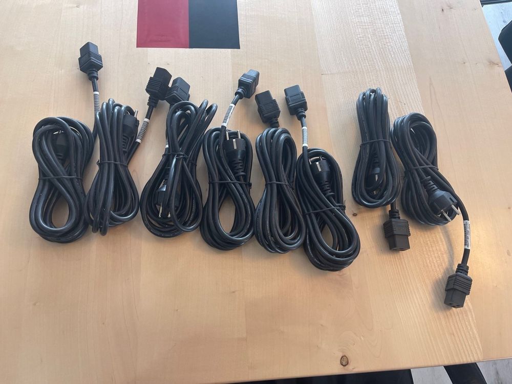 USV Kabel mit Deutschem Stecker 8 Stück (Gebraucht) in Wängi für CHF 5 ...