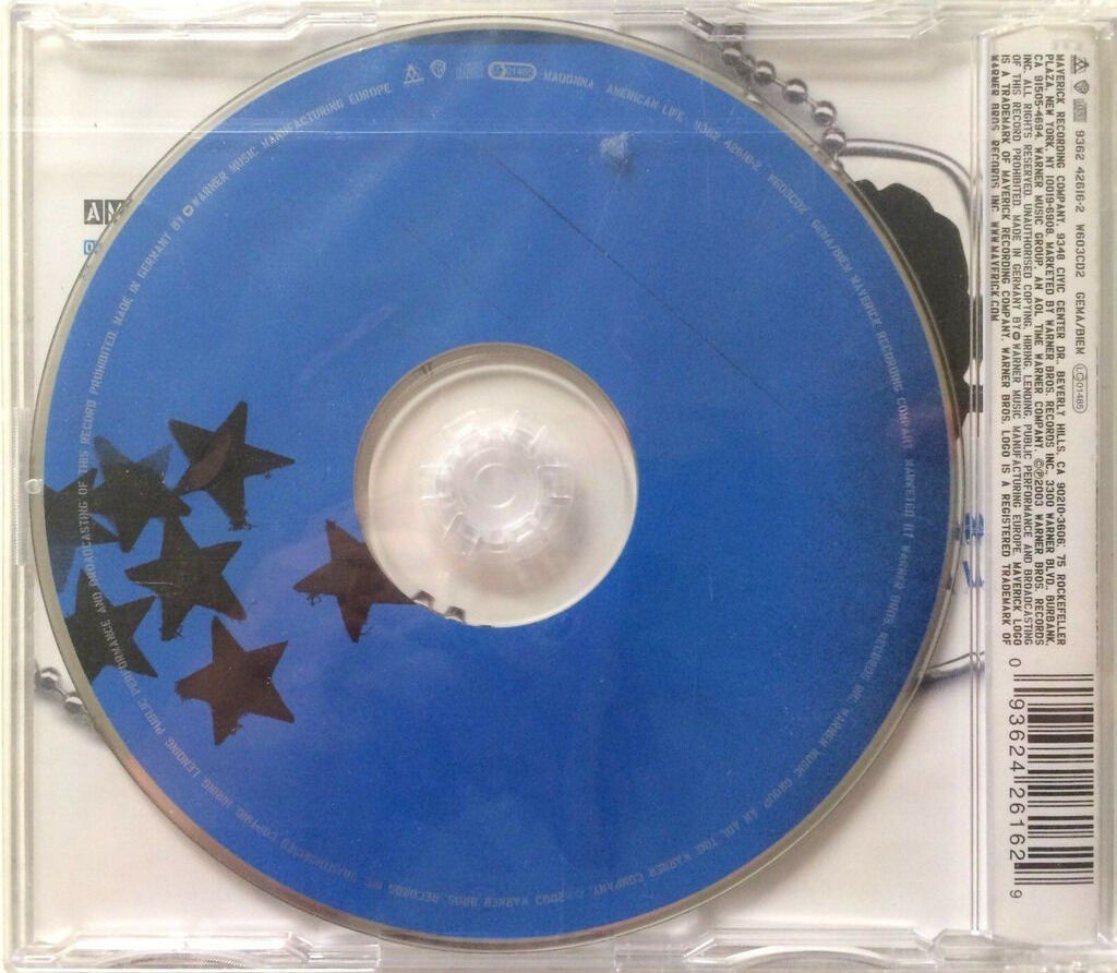 CD: MADONNA - AMERICAN LIFE CD 2 – Nuovo e nell'imballaggio originale da Bottens venduto da hotter-than-hell 1