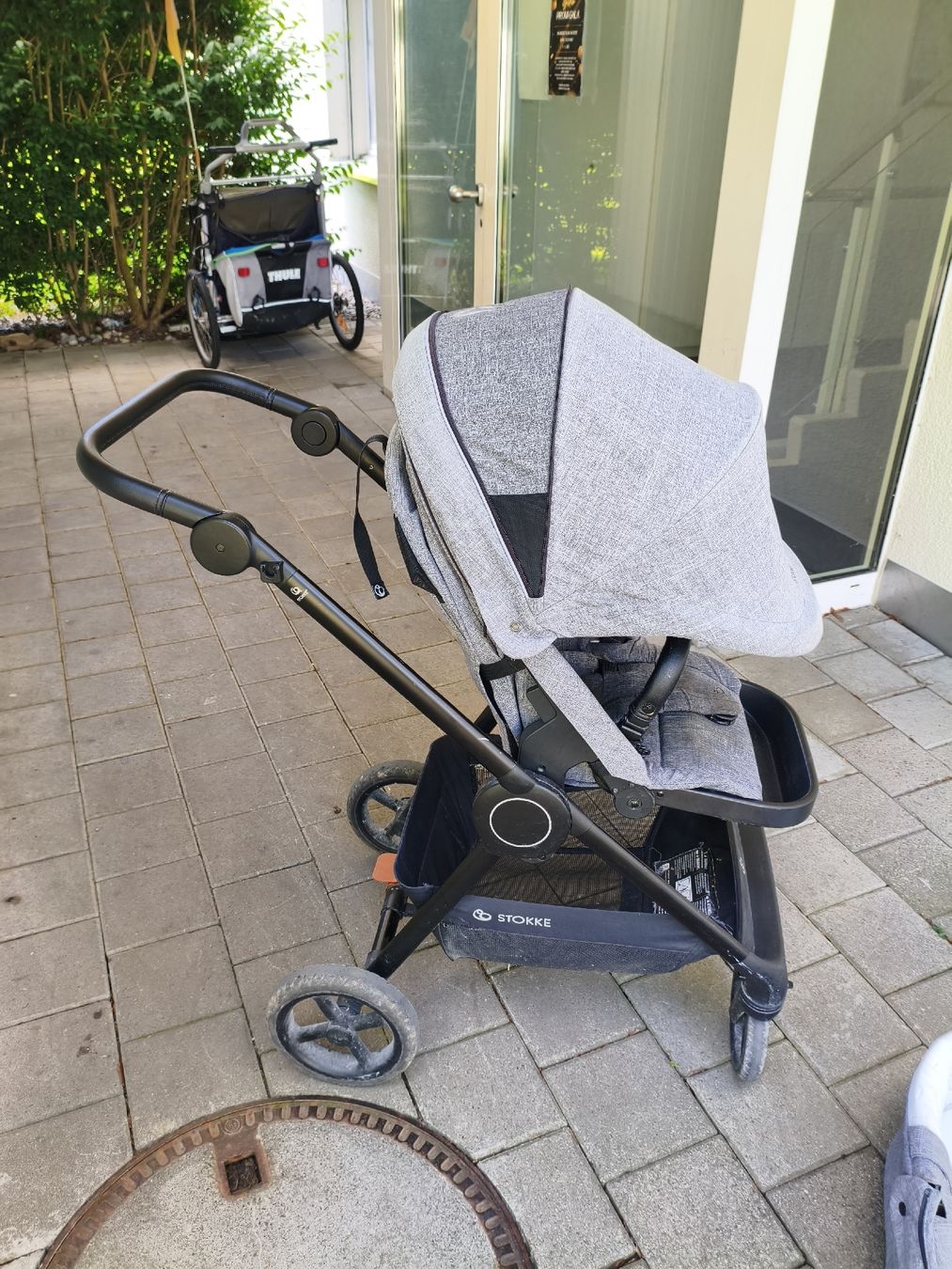 Stokke Carrozzine: Stokke Beat Kinderwagen inkl. Babyschale & Sitz – Usato da Volketswil venduto da Bane88 7