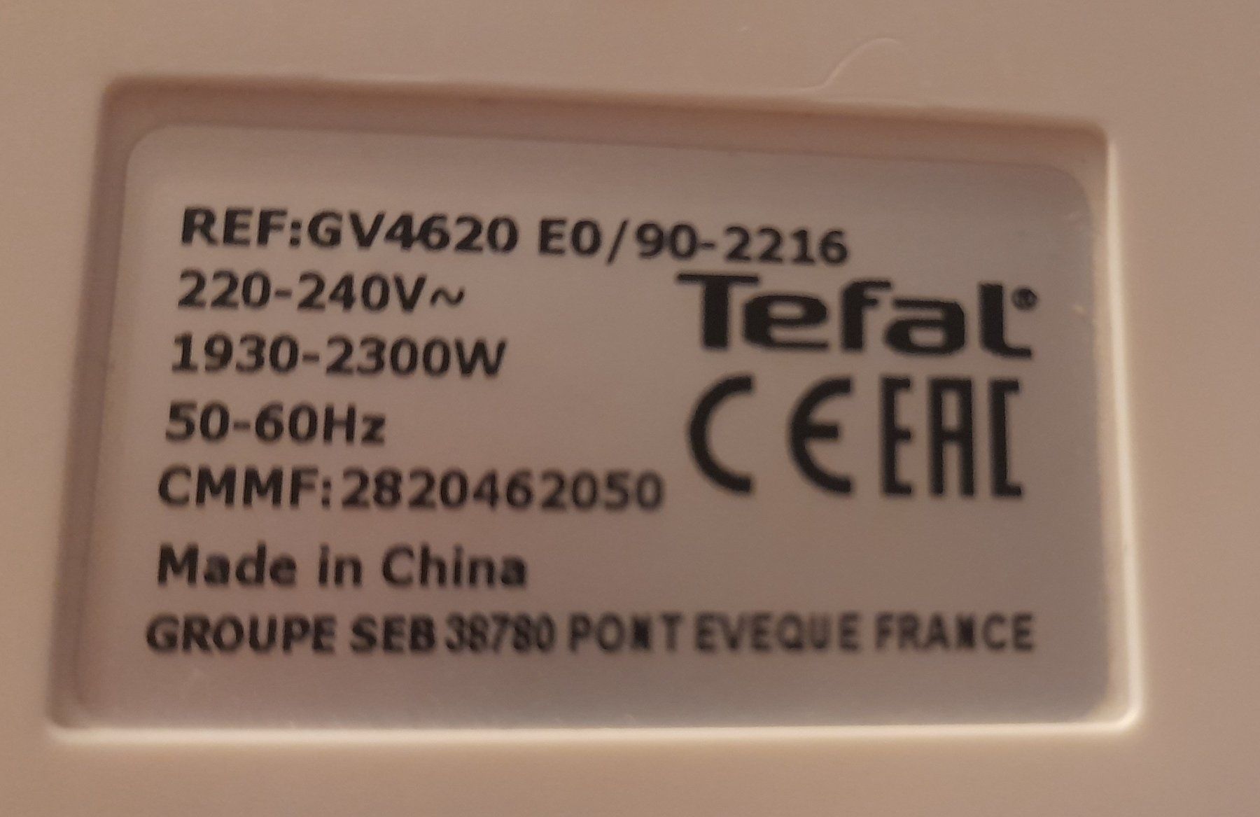 Tefal Ferri da stiro: Dampfbügeleisen Optimo Tefal – Usato da Herisau venduto da komodo0 5