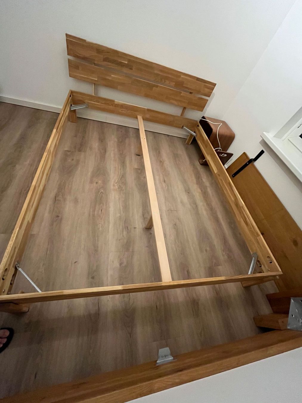 Lits: Bett Eiche mit Lattenrost – D'occasion à St.Gallen par Jack8053