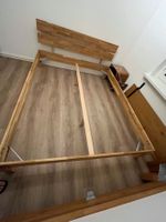 Bett Eiche mit Lattenrost