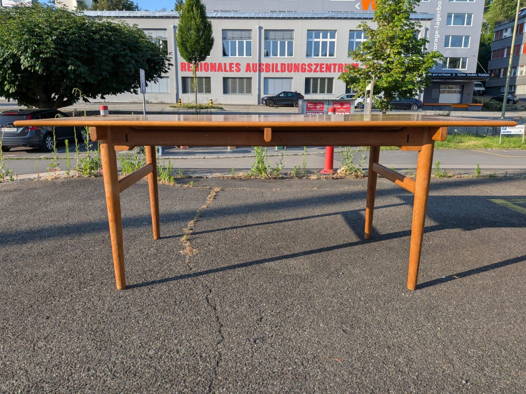 Tavoli: Carl Hansen CH327 Tisch - Dänsiches Design, Eiche - Ref06/46 – Usato da Au ZH venduto da BrockiAu 4