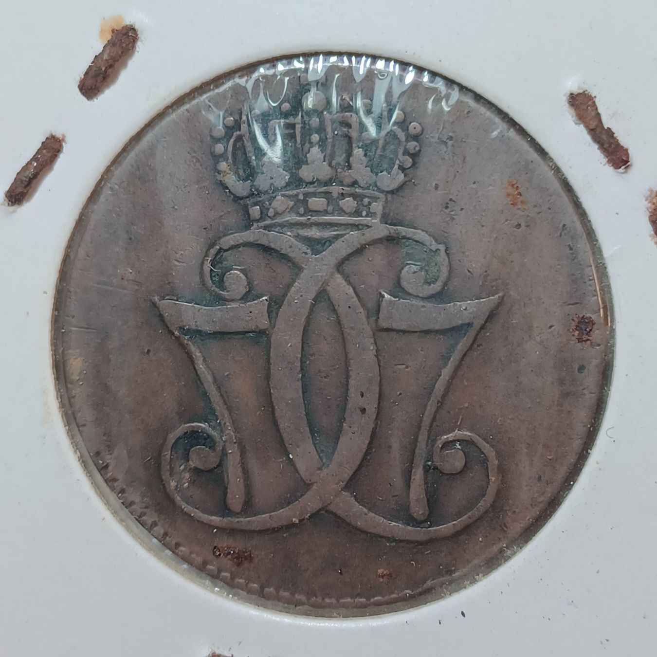 Tutti le monete: 1 Skilling 1771 Dänemark – Usato da Pfäffikon ZH venduto da Welt_Muenzen 1