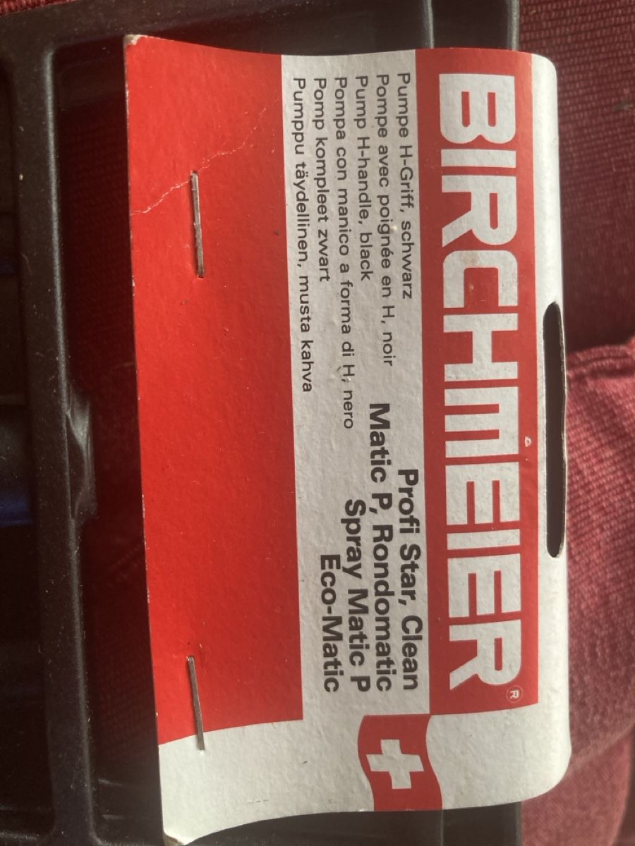 Tecnologia medica: Pumpe Birchmeier Spritze – Nuovo (secondo la descrizione) da Büren/ So venduto da u.limacher 1