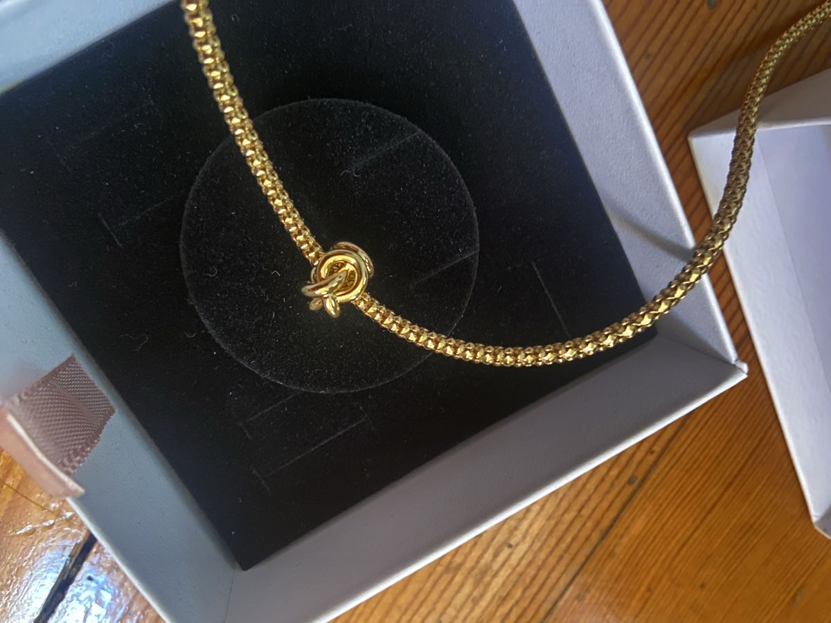 Pandora Catenine: Pandora Gliederhalskette mit Nieten – Nuovo e nell'imballaggio originale da Zürich venduto da hannahre 4