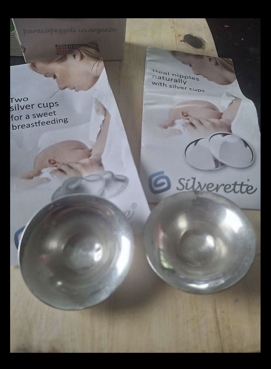 Silverette Accessori per l’allattamento: Coupelles allaitement Silverette argent  – Usato da St-Cergue venduto da ste_bjn2 2