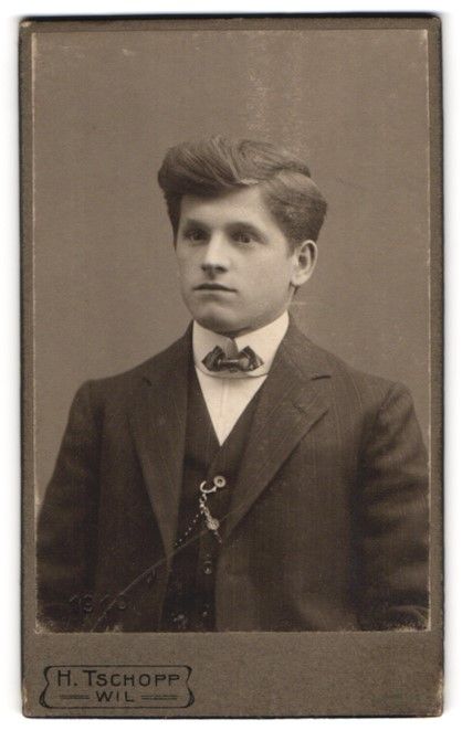 Fotografie & Manifesti: Fotografie T Tschopp, Wil, Bahnhofstr.,  – Usato da Berlin venduto da bartko-reher