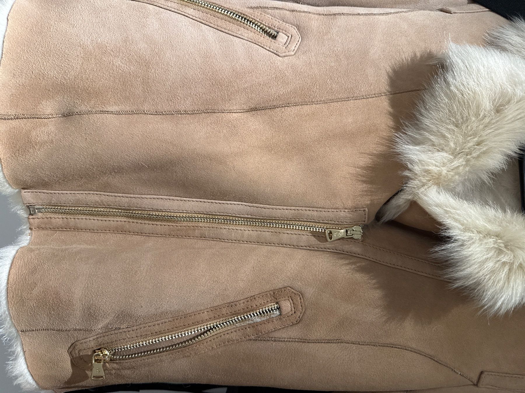 Giacche: Warme Lammfelljacke Gr. 34 Beige Winter – Nuovo (secondo la descrizione) da Zürich venduto da hel_dl5c 4