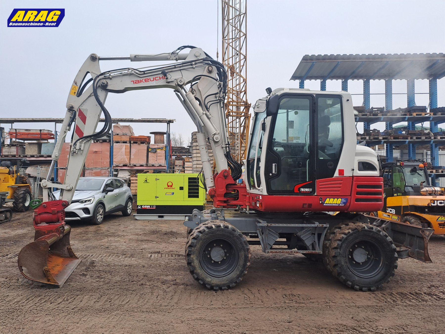 Takeuchi Bagger: Takeuchi TB295W Mobilbagger – Gebraucht aus Hasle LU von Arag08