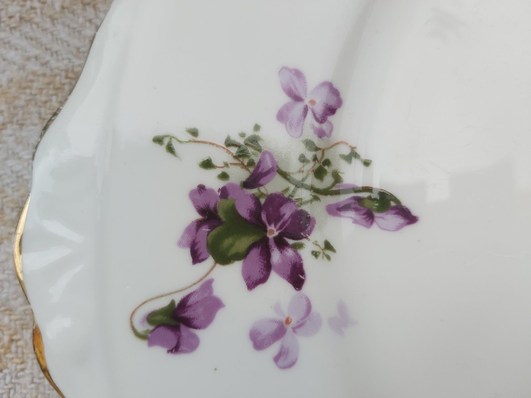 Spode Plateaux: Gebäckteller Spode Hammersley Weilchen – D'occasion à Bern par aronari 6
