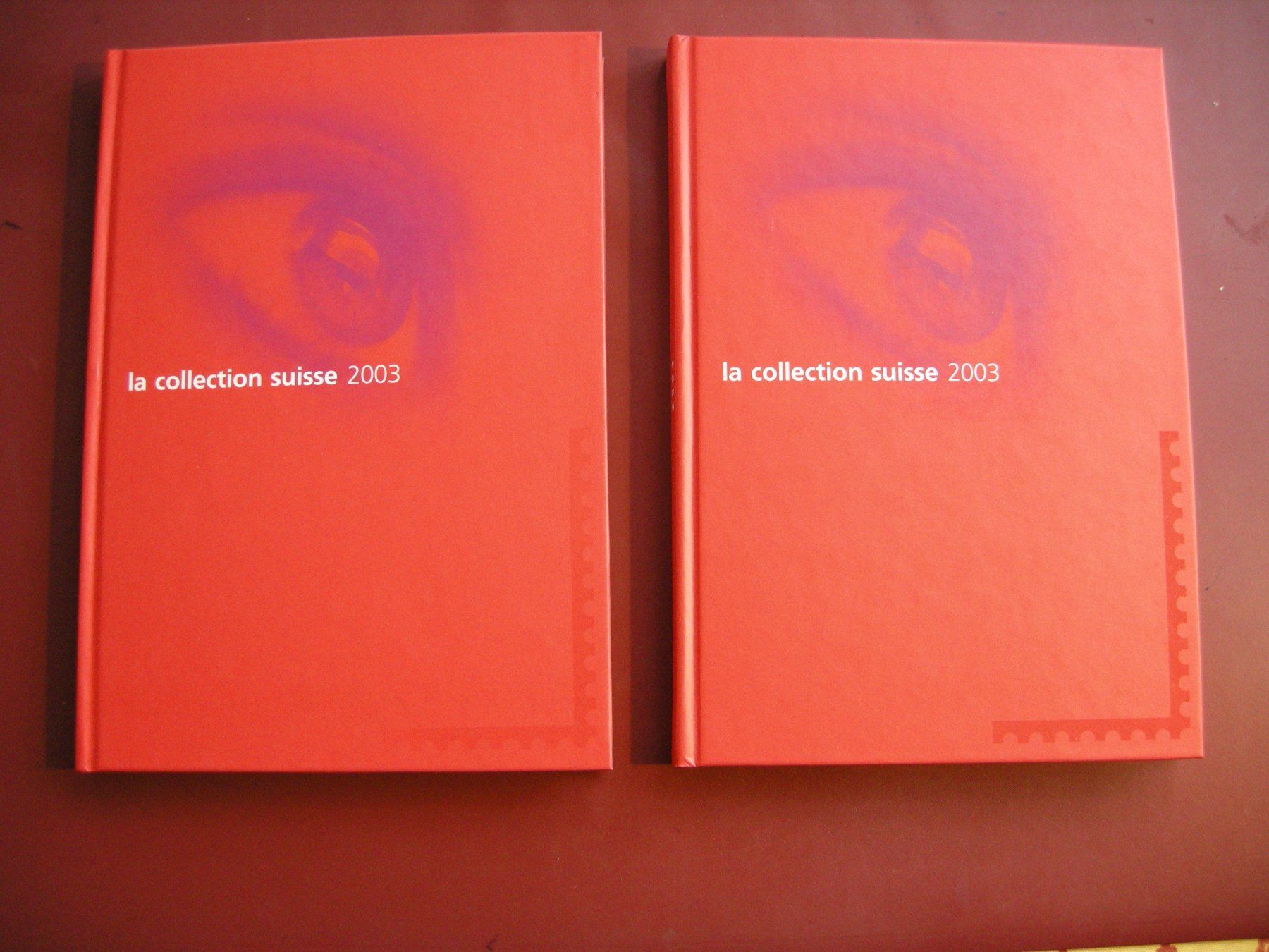 Tutti i francobolli: 2003, 2 JAHRESBÜCHER POSTPREIS 116.00, POSTFRISCH+GESTEMPELT – Usato da Rüti ZH venduto da jupi1945