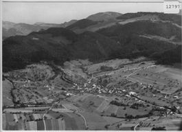 Flugaufnahme Montsevelier Vue aerienne