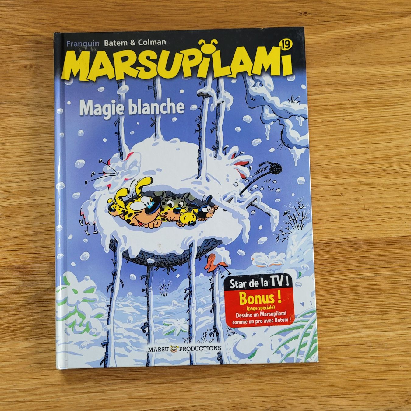 Fumetti: BD EO Marsupilami 19. Magie Blanche – Usato da Biel/Bienne venduto da Destockweb