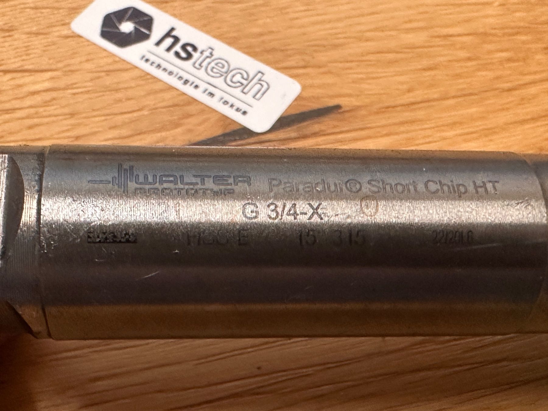 Alle Werkzeuge: Gewindebohrer G3/4" gebraucht #6.2.2 – Gebraucht aus Kestenholz von hstech.ch 2