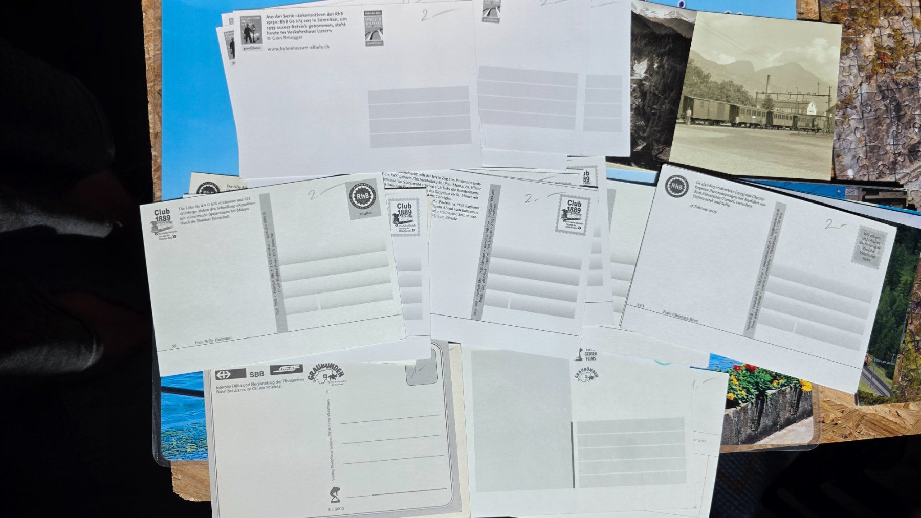 Ansichtskarten: Lot de cartes postales de trains – Gebraucht aus Donneloye von bls1981 2