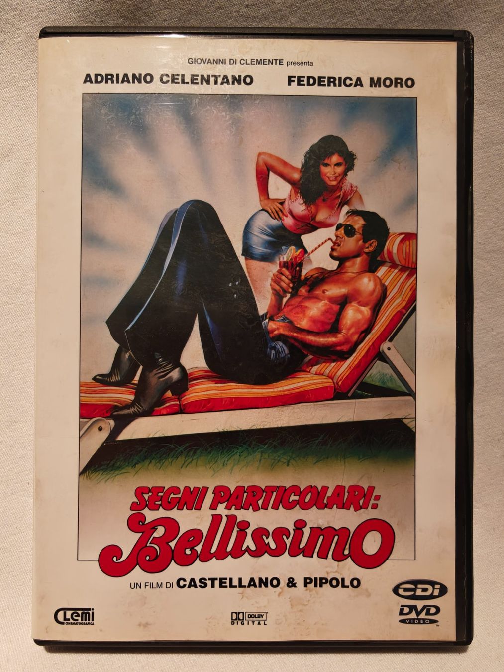 Tutti i DVDs: Segni Particolari Bellissimo - Adriano Celentano – Usato da Gutenswil venduto da Vulcano21