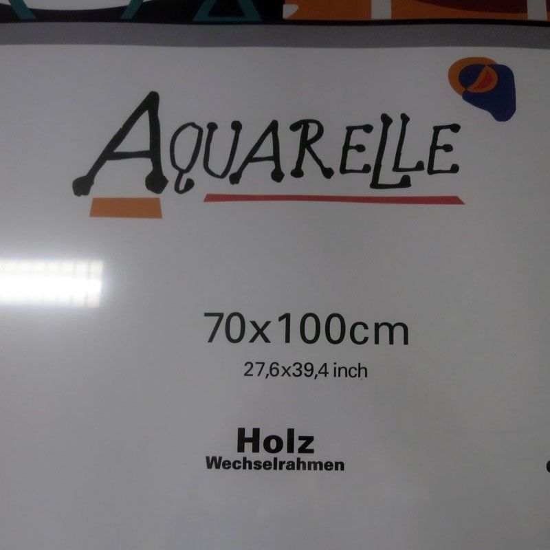 Cornici: Grosser Holz-Wechselrahmen, mit Glas, originalverpackt – Nuovo (secondo la descrizione) da Steinhausen venduto da Kristall022 1