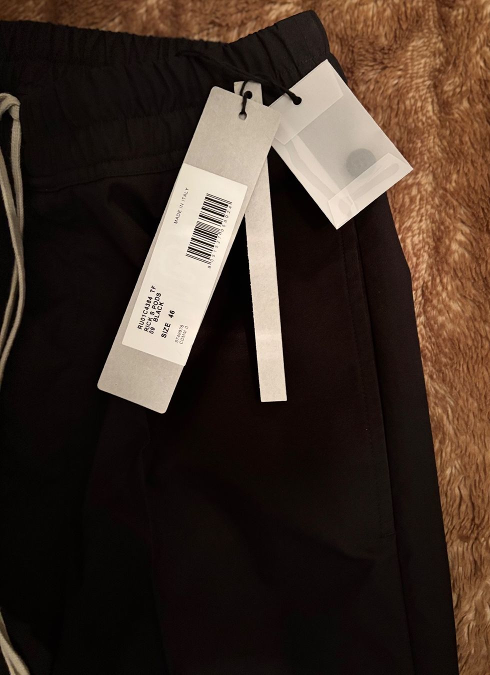 Rick Owens Pantalons: Rick Owens Pods Shorts Black – Neuf avec emballage d'origine à Zollikerberg par Onetop 5