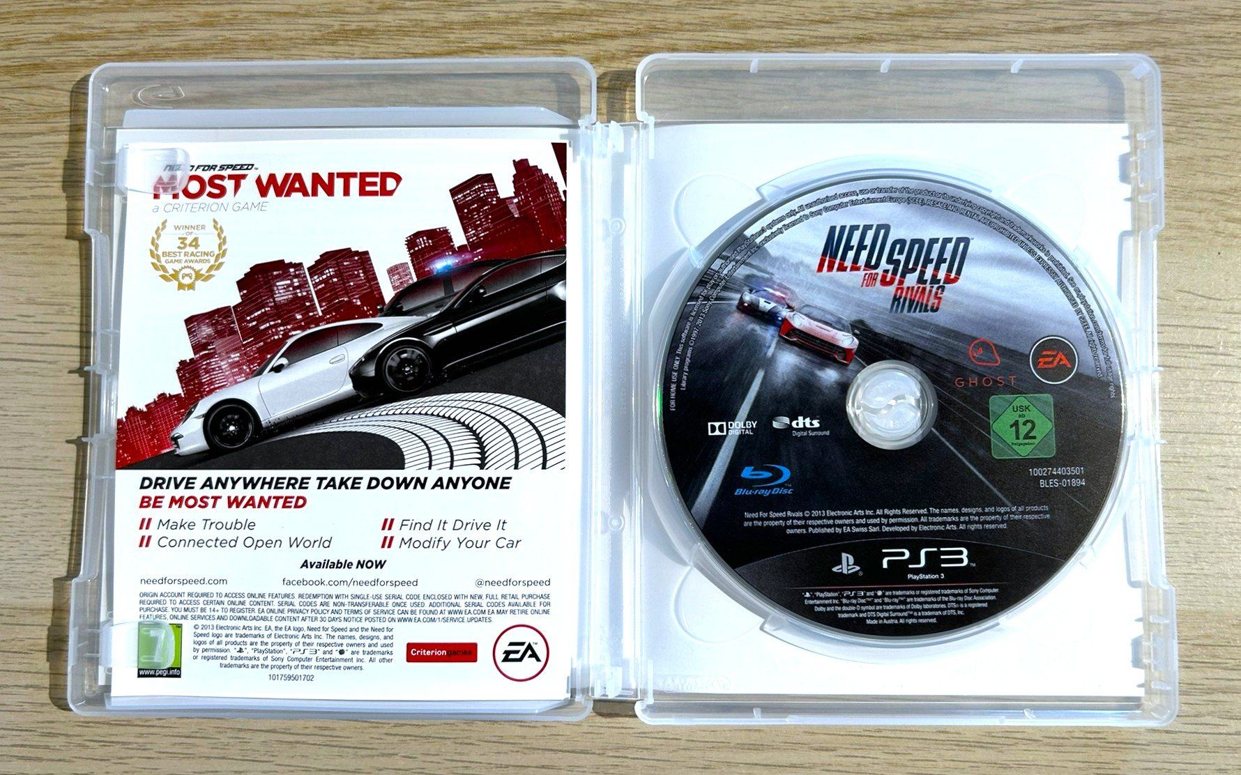 Sony Giochi: Need for Speed Rivals PS3 – Usato da St. Gallen venduto da Alpine.Arcade 2