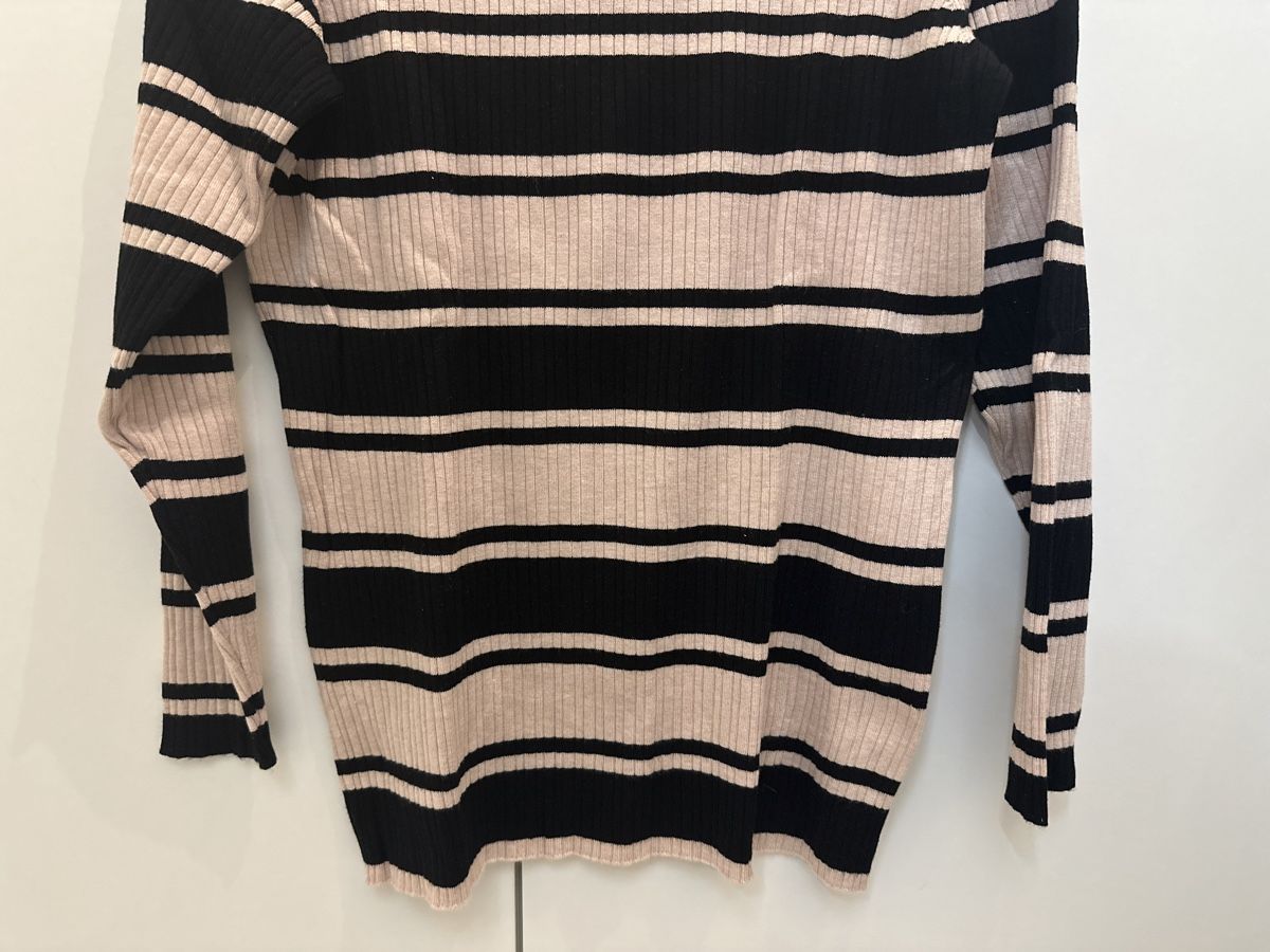 C&A Pullover & Sweatshirts: Gestreifter Rollkragenpullover, Gr. L – Gebraucht aus Buus von 2019dp 2