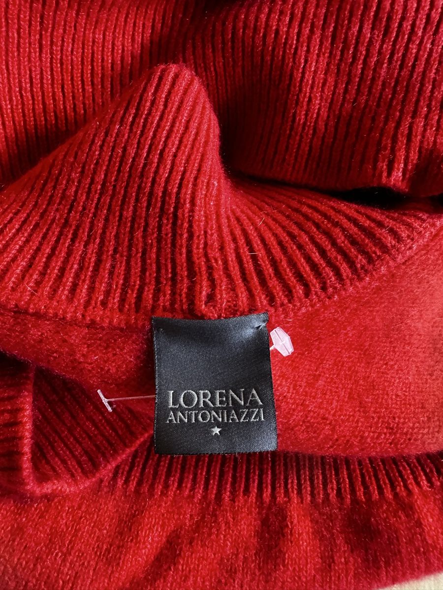 Maglioni & Felpe: Lorena Antoniazzi Pull col roulé 100% cachemire rouge – Nuovo (secondo la descrizione) da Villeneuve VD venduto da tat_9fhl 1