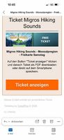 2 Gutscheine für Migros Hiking Sounds Moosalregion