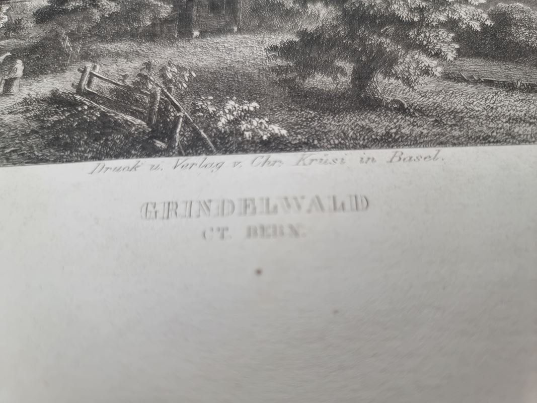 Poster & Bilder: Bild Grindelwald – Gebraucht aus Urtenen-Schönbühl von Restwert_Schoenbuehl 1