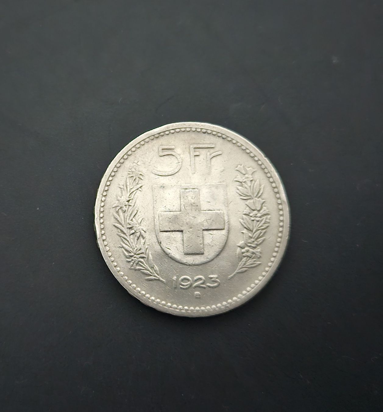 Tutti le monete: Grosser Fünfliber 1923 Silber – Usato da Winterthur venduto da ManuM88