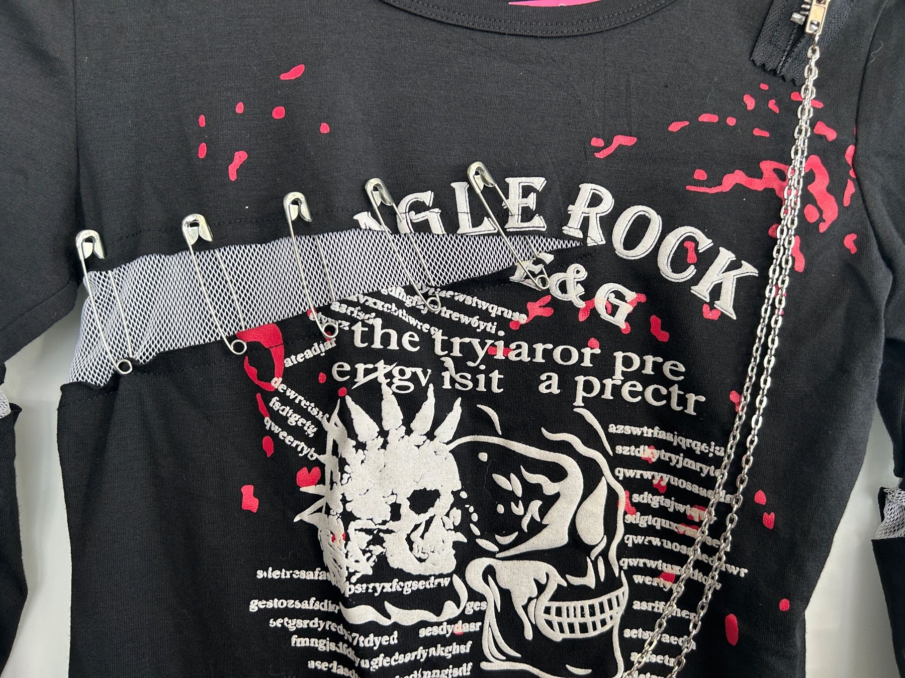 T-Shirts: Gothic Langarmshirt, Gr. S, Top NEU – Neu und originalverpackt aus Regensdorf von Spyke55 3