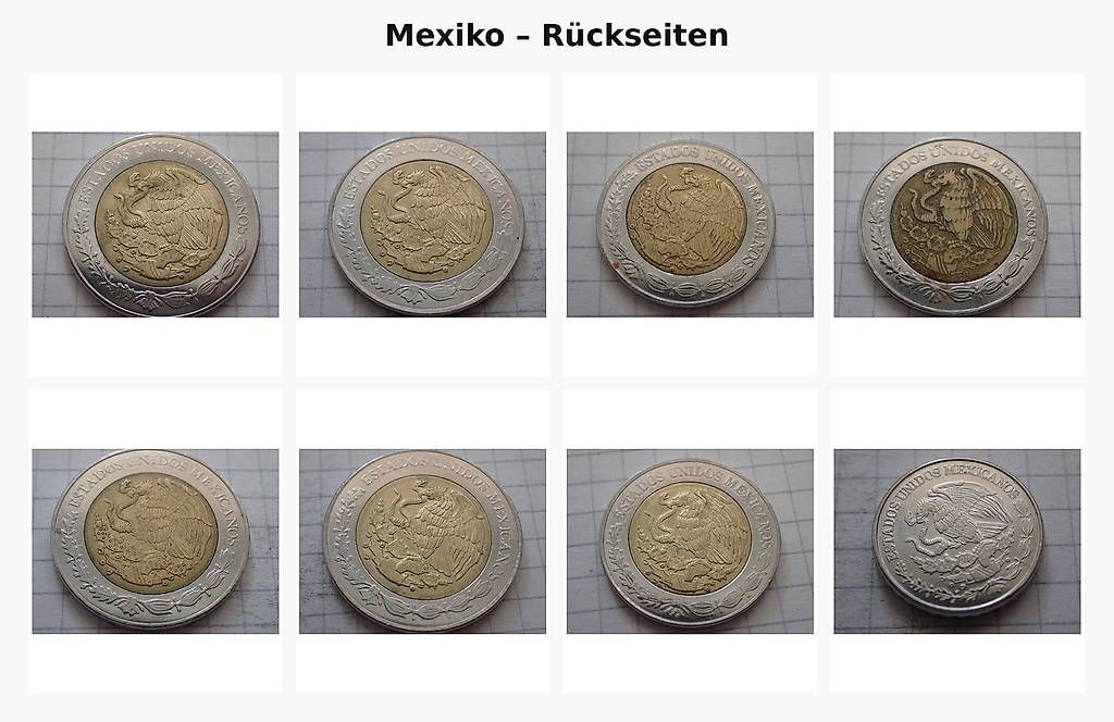 Tutti le monete: Mexiko Münzen – Usato da Pratteln venduto da lupo_cattivo 1