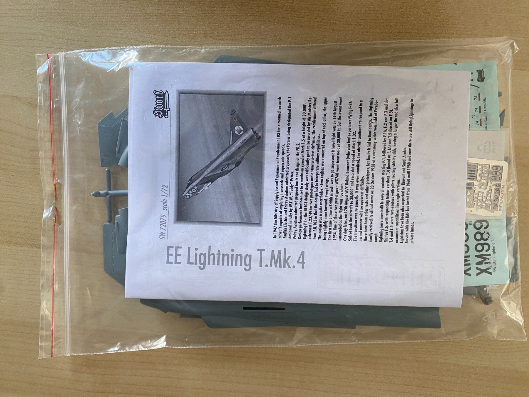 Kit di modellismo & Modellini statici: Modell 1:72 - Lightning T.Mk.4 von Sword – Nuovo (secondo la descrizione) da Koppigen venduto da F4Fan 6