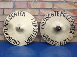 Tschinellen -Cinellen  - Cymbal - Becken-doppel Fasnscht