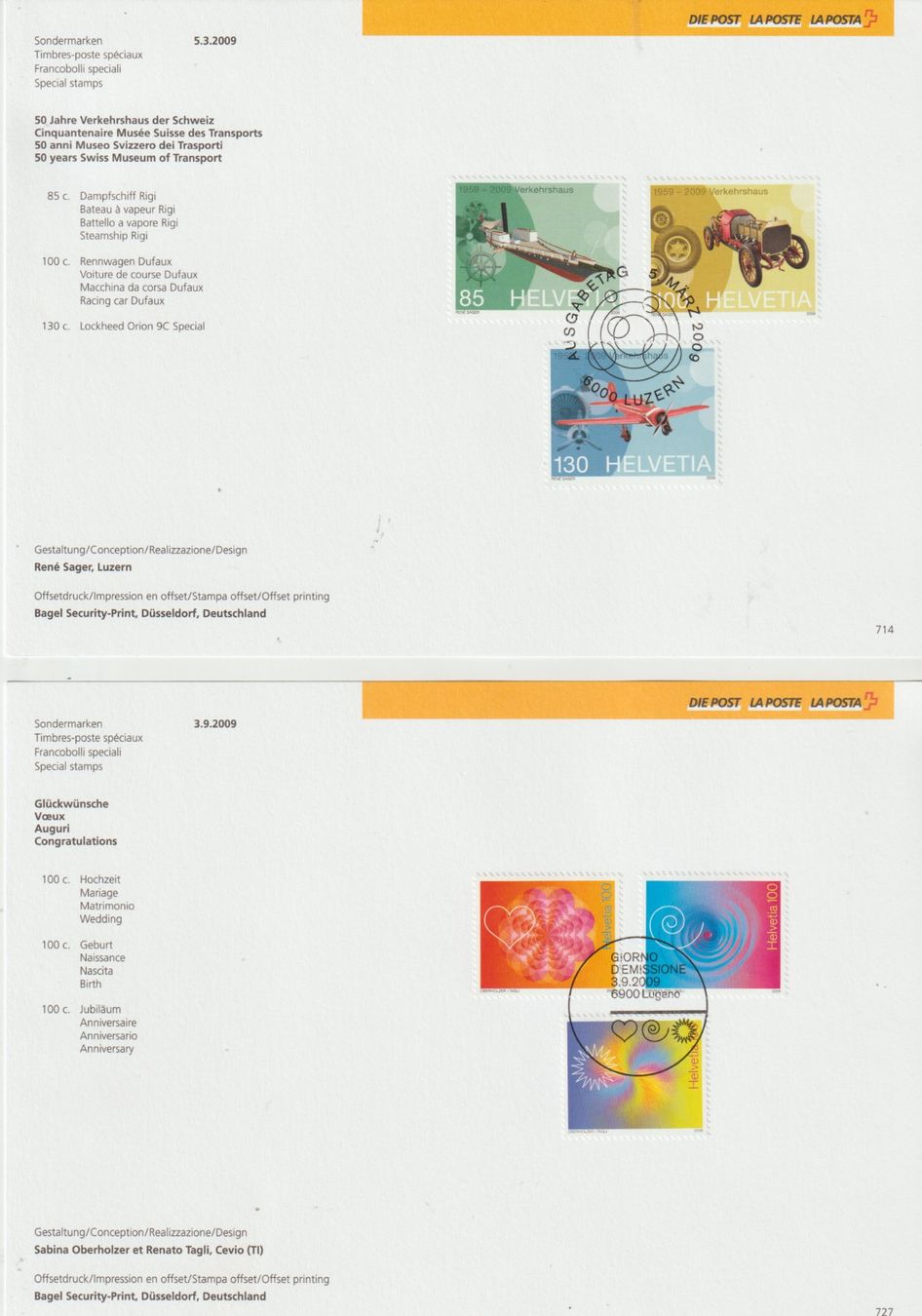 Tutti i francobolli: Timbres suisses – Usato da Crans-Montana venduto da kira56 3