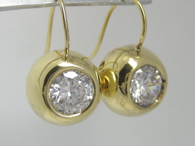 GNOCE Brosche Mit 2 Stoppern Aus 925 Sterling Silber – Champagner-Kugel Mit Zirkonia, Für Alle Armbänder & Halsketten